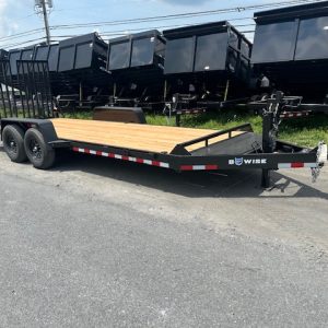 BWise 7 x 20 Heavy Duty Equipment Trailer – Landscape Gate