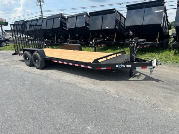 BWise 7 x 20 Heavy Duty Equipment Trailer – Landscape Gate