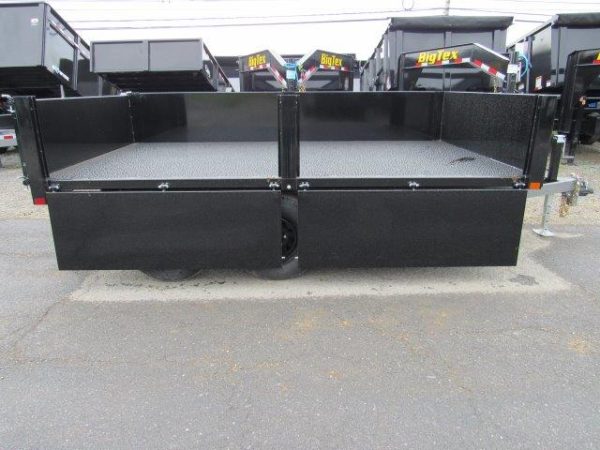 BWise 7 x 12 Deckover Dump Trailer – Fold Down Sides - Image 6