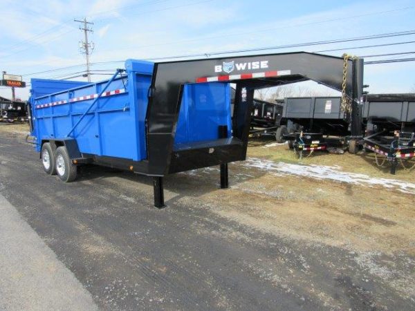 BWise 7 x 16 Heavy Duty Gooseneck Dump – Ultimate Dump Trailer - Image 6