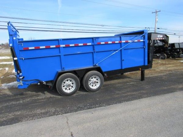 BWise 7 x 16 Heavy Duty Gooseneck Dump – Ultimate Dump Trailer - Image 9