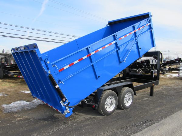 BWise 7 x 16 Heavy Duty Gooseneck Dump – Ultimate Dump Trailer - Image 3