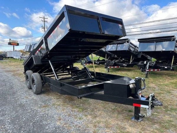 BWise 7 x 16 Low Profile Dump Trailer – 16,000 GVW - Image 8
