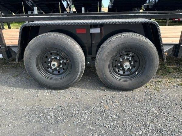 BWise 7 x 20 Equipment Trailer – Split Landscape Ramp - Image 6