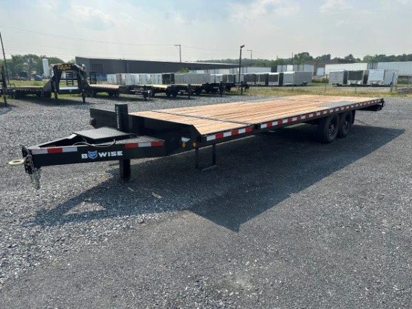 BWise 8 x 26 Deckover Equipment Trailer – Split Tilt Deck - Image 4
