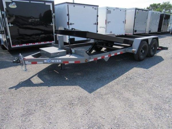 BWise 7 x 20 Low Profile Full Tilt Equipment Trailer – Hydraulic Tilt - Image 10