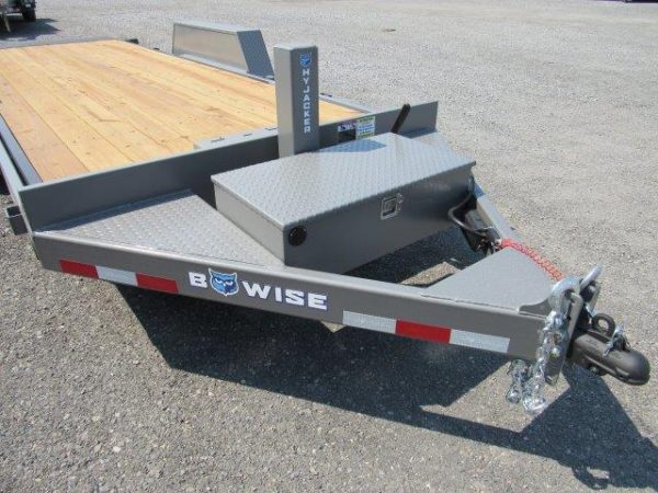 BWise 7 x 20 Low Profile Full Tilt Equipment Trailer – Hydraulic Tilt - Image 8