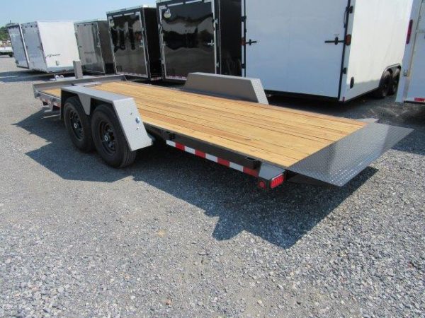 BWise 7 x 20 Low Profile Full Tilt Equipment Trailer – Hydraulic Tilt - Image 12