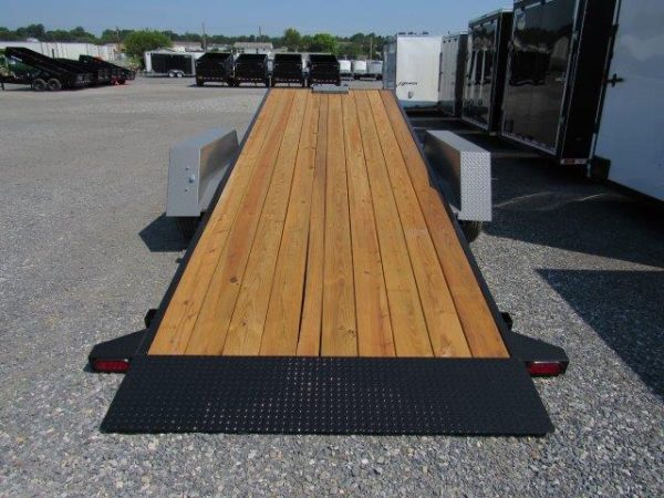 BWise 7 x 20 Low Profile Full Tilt Equipment Trailer – Hydraulic Tilt - Image 3