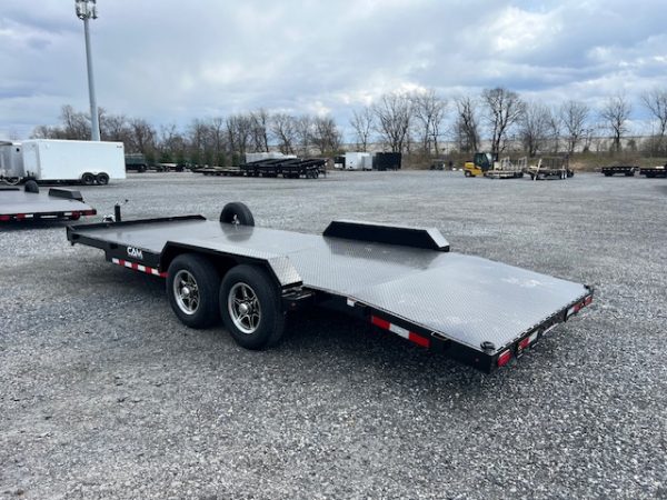 CAM Superline 7 x 20 Steel Deck Car Hauler – Aluminum Wheels - Image 5