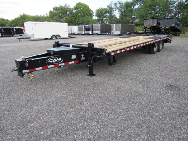CAM Superline 8 x 27 Heavy Equipment Deckover Trailer – Super Ramps - Image 4