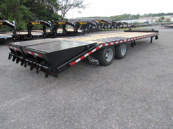 CAM Superline 8 x 27 Heavy Equipment Deckover Trailer – Super Ramps - Image 5