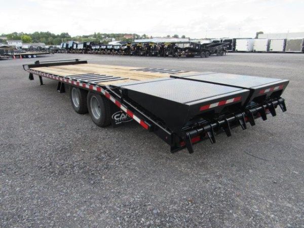 CAM Superline 8 x 27 Heavy Equipment Deckover Trailer – Super Ramps - Image 7