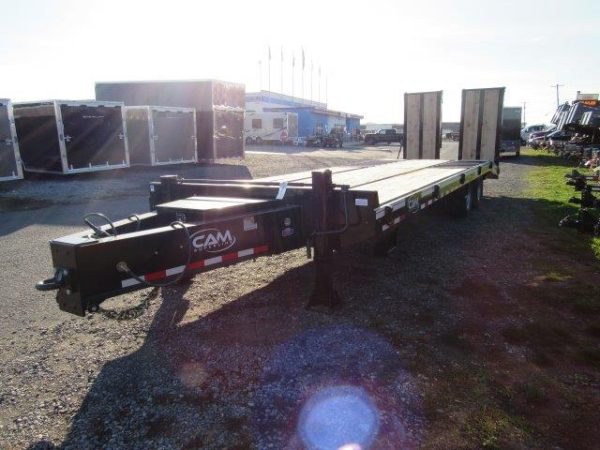 CAM Superline 8 x 29 Heavy Equipment Trailer – Air Powered Ramps - Image 4
