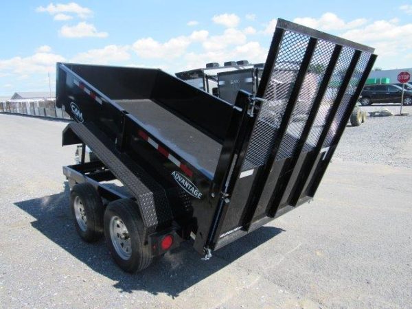 CAM Superline 5 x 10 Dump Trailer – Landscape Gate - Image 5