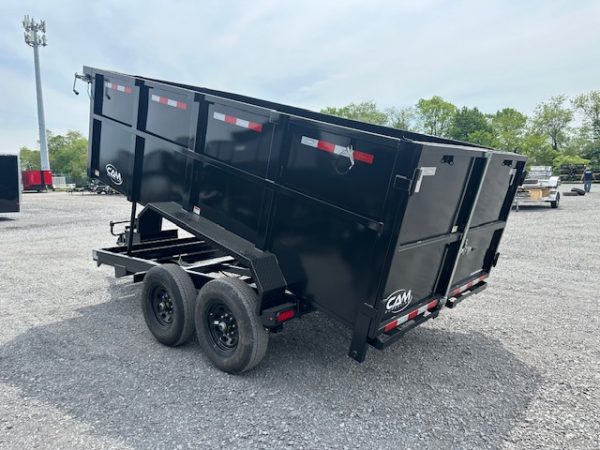 CAM Superline 7 x 14 High Side Dump Trailer – Scissor Lift - Image 5