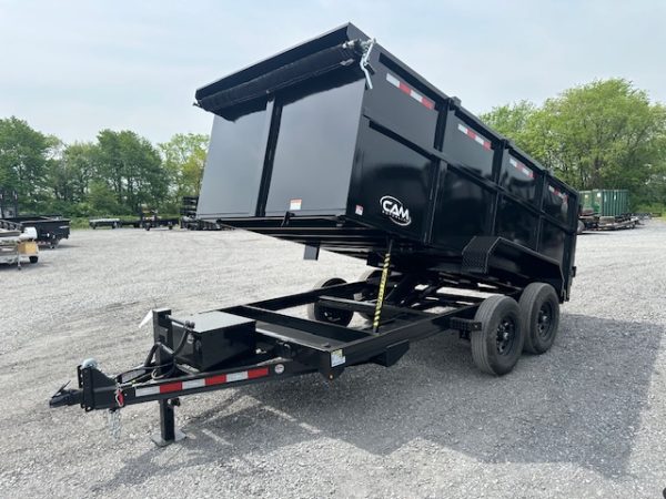CAM Superline 7 x 14 High Side Dump Trailer – Scissor Lift - Image 4