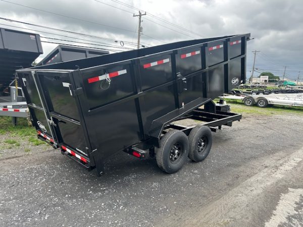 CAM Superline 7 x 16 High Side Dump Trailer – Scissor Lift - Image 5
