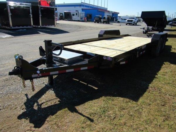 CAM Superline 7 x 21 Low Profile Equipment Trailer – Split-Tilt - Image 4
