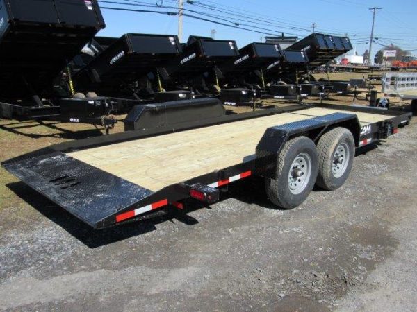 CAM Superline 7 x 21 Low Profile Equipment Trailer – Split-Tilt - Image 7