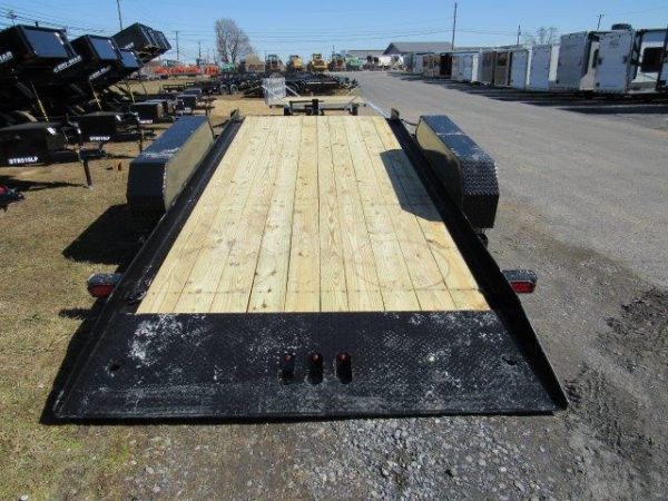 CAM Superline 7 x 21 Low Profile Equipment Trailer – Split-Tilt - Image 3