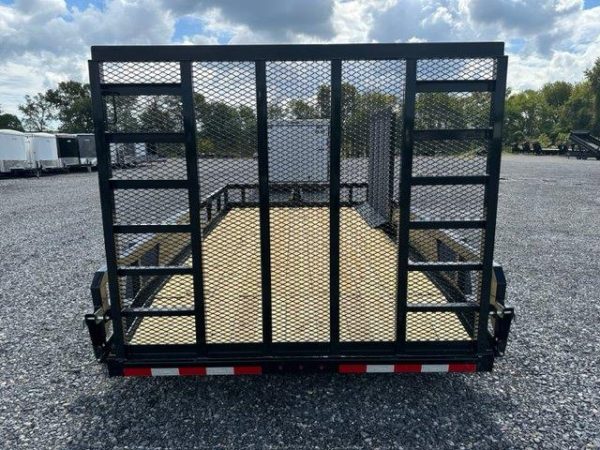 Cam Superline 7 x 14 Landscape Utility Trailer – Side Ramp Gate - Image 3