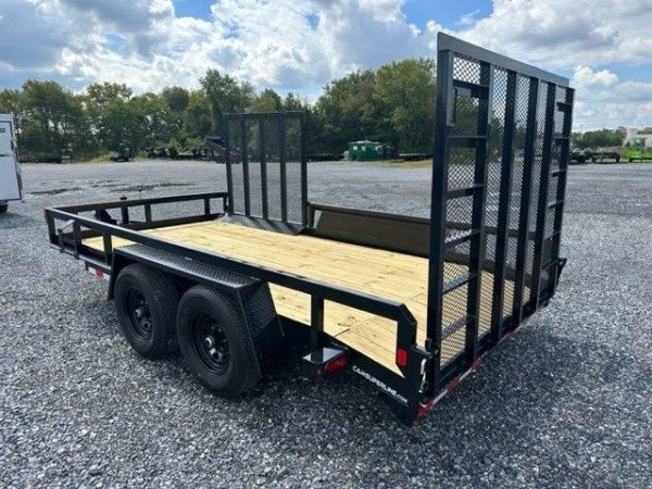 Cam Superline 7 x 14 Landscape Utility Trailer – Side Ramp Gate - Image 7