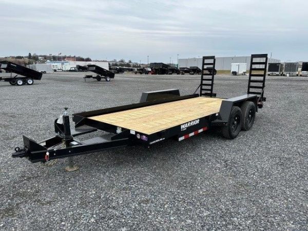 CAM Superline 7 x 16  Low Profile Equipment Trailer – Ladder Ramps - Image 4