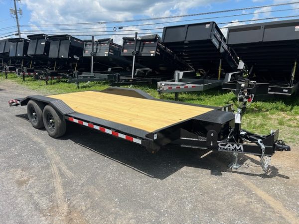 CAM Superline 7 x 18 Equipment Trailer – Drive Over Fenders