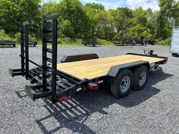 CAM Superline 7 x 18 Equipment Trailer – Self-Clean Beavertail - Image 7