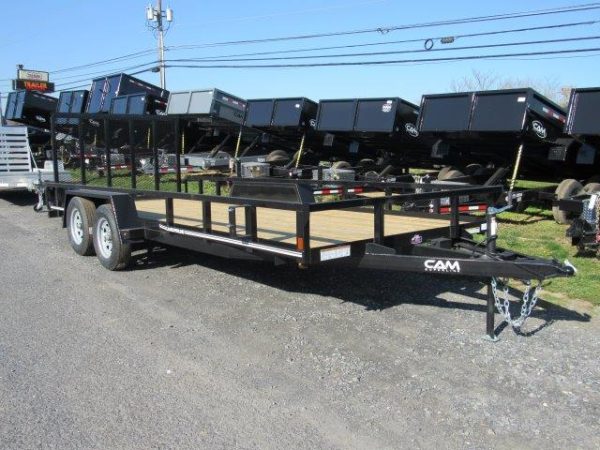 Cam Superline 7 x 18 Landscape Utility Trailer – Landscape Gate