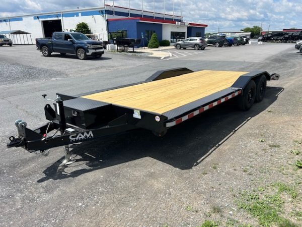 CAM Superline 8 x 20 Full Width Equipment Trailer – Slide Out Ramps - Image 4
