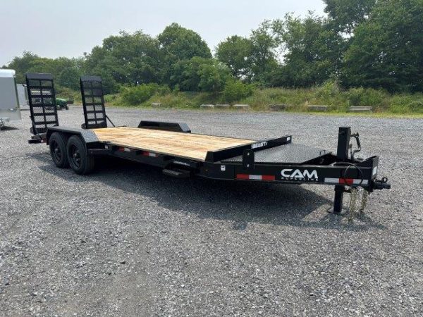 CAM Superline 7 x 20 Heavy Duty Equipment Trailer – 10K Axles