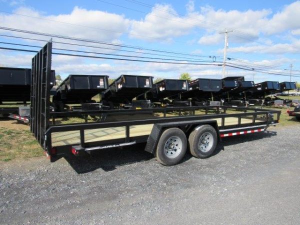 Cam Superline 7 x 20 Landscape Utility Trailer – Rear Landscape Gate - Image 5