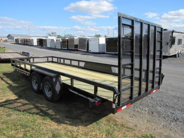 Cam Superline 7 x 20 Landscape Utility Trailer – Rear Landscape Gate - Image 3