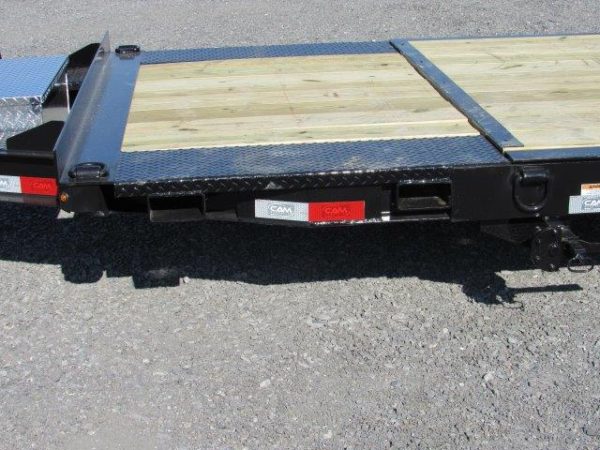 CAM Superline 7 x 21 Gravity Split-Tilt Trailer – 4′ Stationary Deck - Image 6