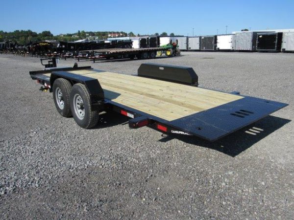 CAM Superline 7 x 21 Gravity Split-Tilt Trailer – 4′ Stationary Deck - Image 7