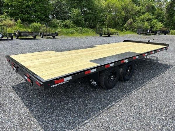 CAM Superline 8 x 20 Deckover Equipment Trailer – Slide Out Ramps - Image 7