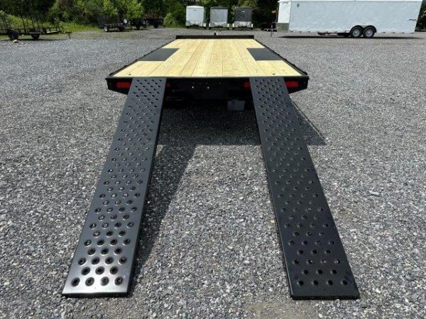 CAM Superline 8 x 18 Deckover Equipment Trailer – Slide Out Ramps - Image 3