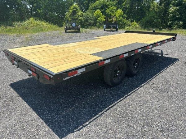 CAM Superline 8 x 18 Deckover Equipment Trailer – Slide Out Ramps - Image 7