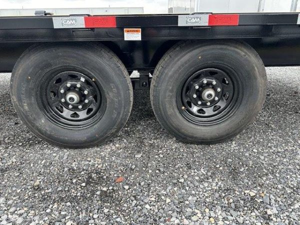 CAM Superline 8.5 x 20 Deckover Equipment Trailer – Slide Out Ramps - Image 8