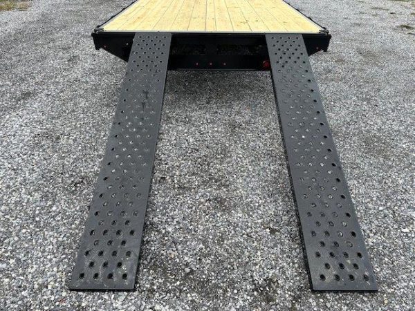 CAM Superline 8.5 x 20 Deckover Equipment Trailer – Slide Out Ramps - Image 3