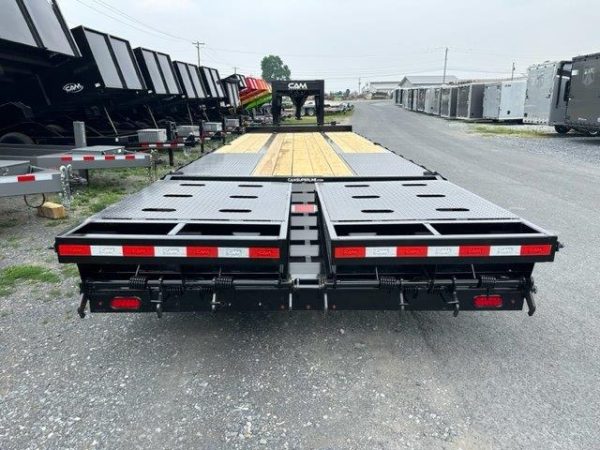 CAM Superline 8 x 25 Deckover Gooseneck Equipment Trailer - Image 6