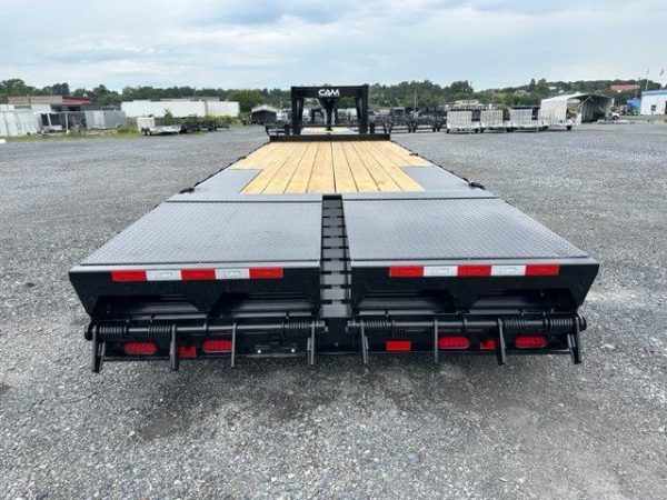 CAM Superline 8 x 25 Gooseneck Deckover Equipment Trailer - Image 6