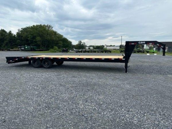 CAM Superline 8 x 30 Gooseneck Deckover Equipment Trailer - Image 8
