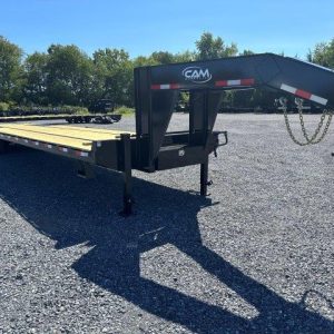 CAM Superline 8 x 35 Deckover Gooseneck Equipment Trailer