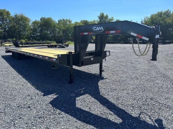 CAM Superline 8 x 35 Deckover Gooseneck Equipment Trailer