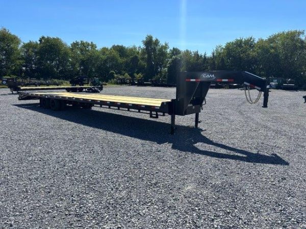 CAM Superline 8 x 35 Deckover Gooseneck Equipment Trailer - Image 6