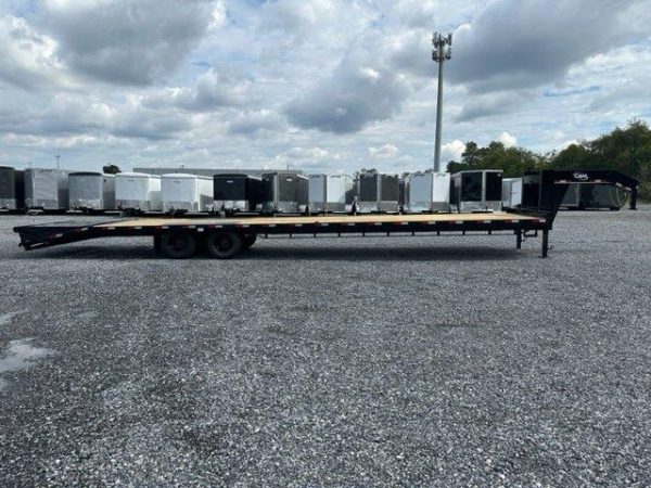 CAM Superline 8 x 40 Deckover Gooseneck Equipment Trailer - Image 8