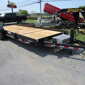 CAM Superline 7 x 21 Equipment Trailer – Gravity Split-Tilt